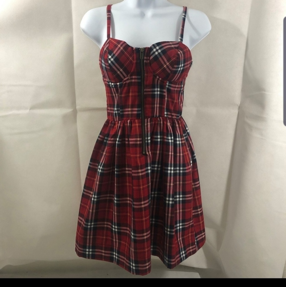 Plaid dress